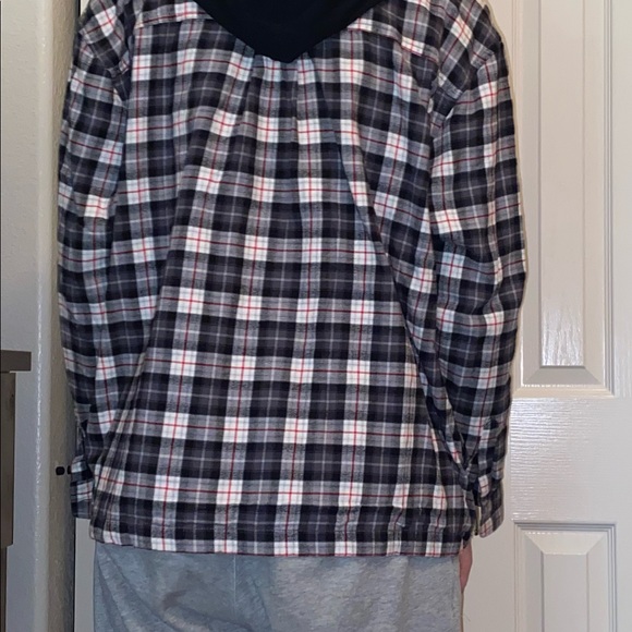 Eddie Bauer XL womens flannel pattern jacket - Picture 2 of 3